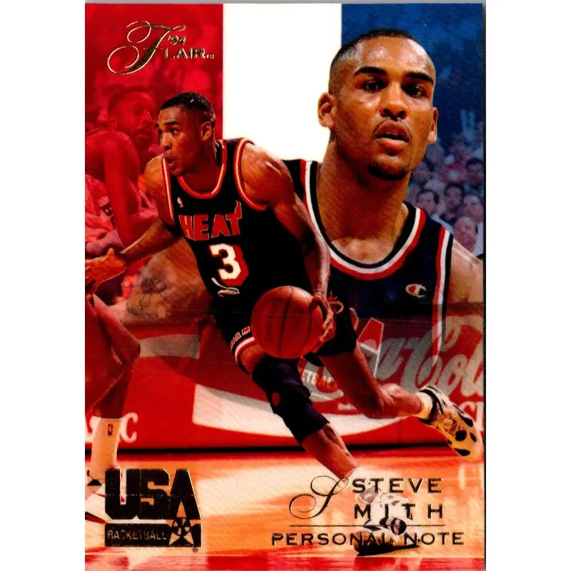 1994 Flair USA Steve Smith #95