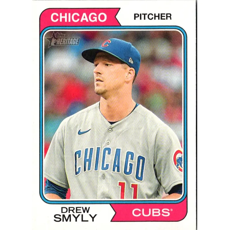 2023 Topps Heritage Drew Smyly #347