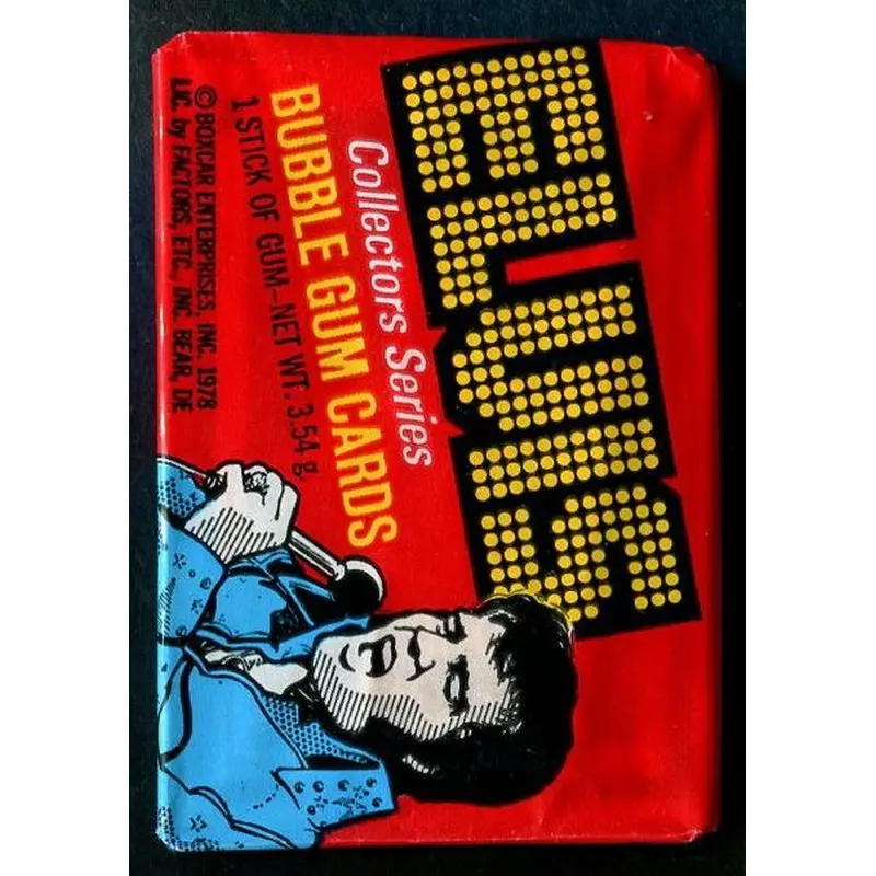 1978 Donruss Elvis Unopened Wax Pack