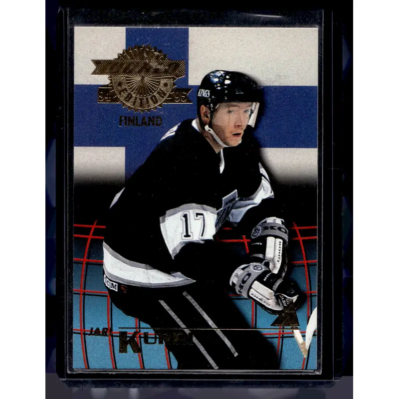 1994-95 Pinnacle - World Edition - Jari Kurri #WE7