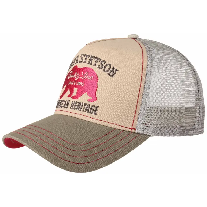 Bear Trucker Cap - Khaki