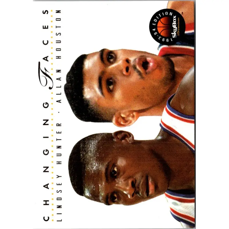 1993 SkyBox Lindsey Hunter/Allan Houston #299