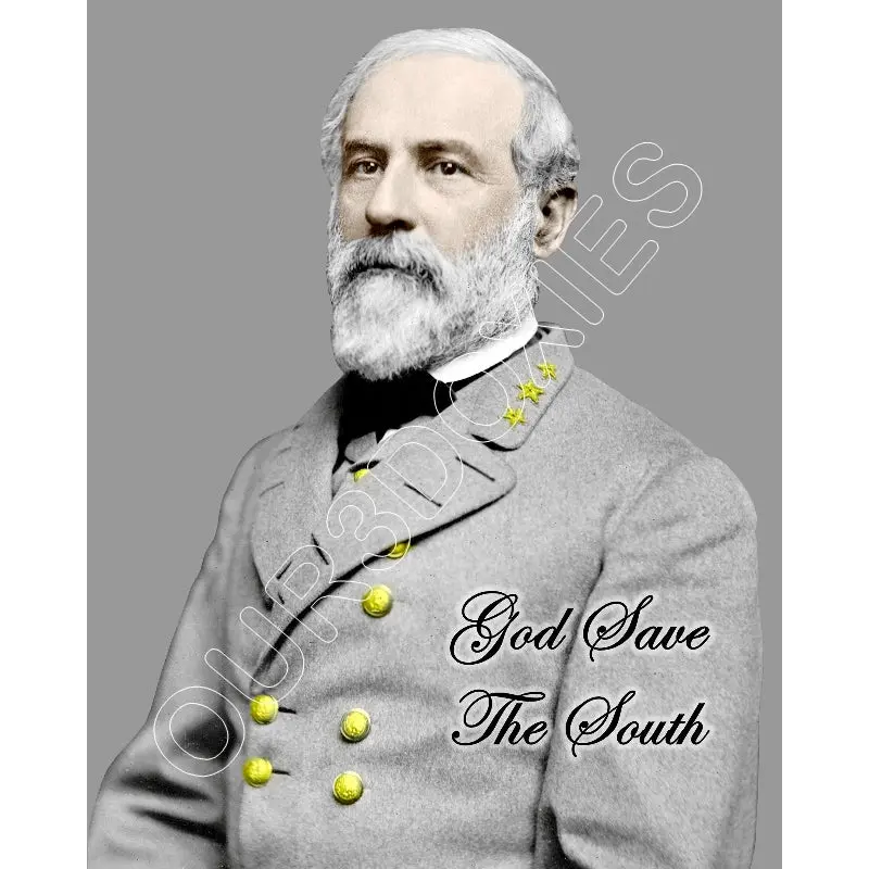 Robert E Lee Store Counter Standup Sign - 2847