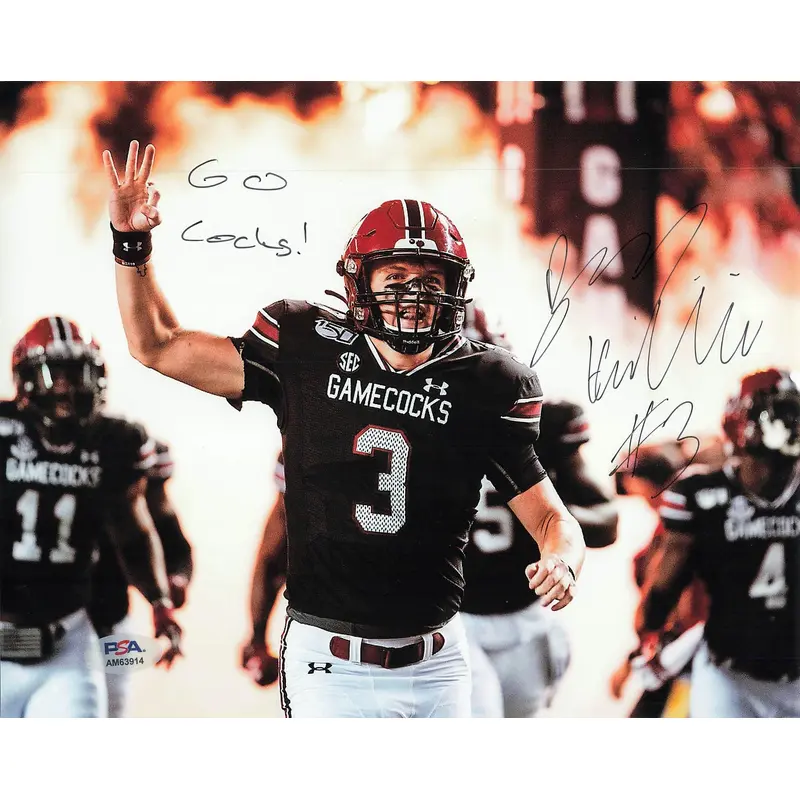 Ryan Hilinski signed 8x10 photo PSA/DNA Autographed