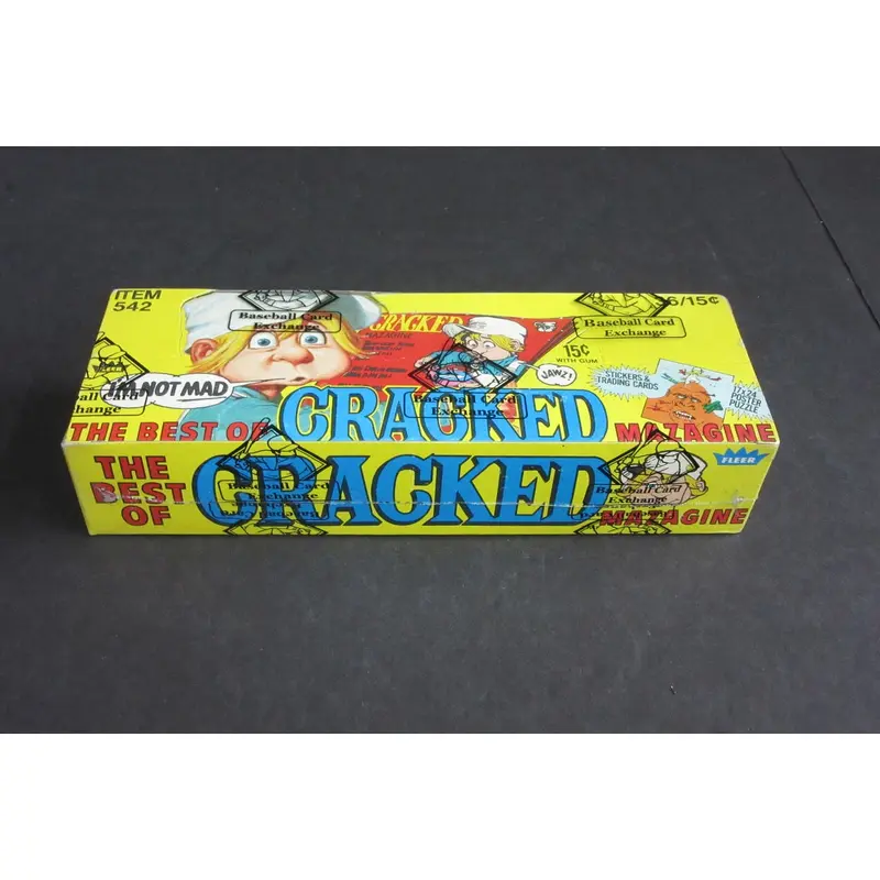 1978 Fleer The Best Of Cracked Magazine Unopened Wax Box (BBCE)