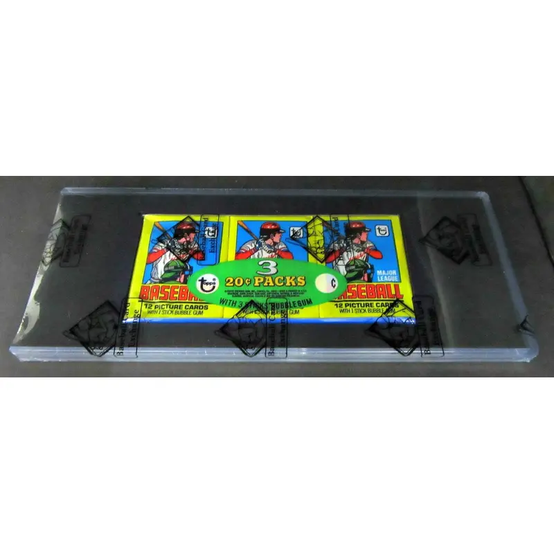1979 Topps Baseball Unopened Wax Pack Tray
