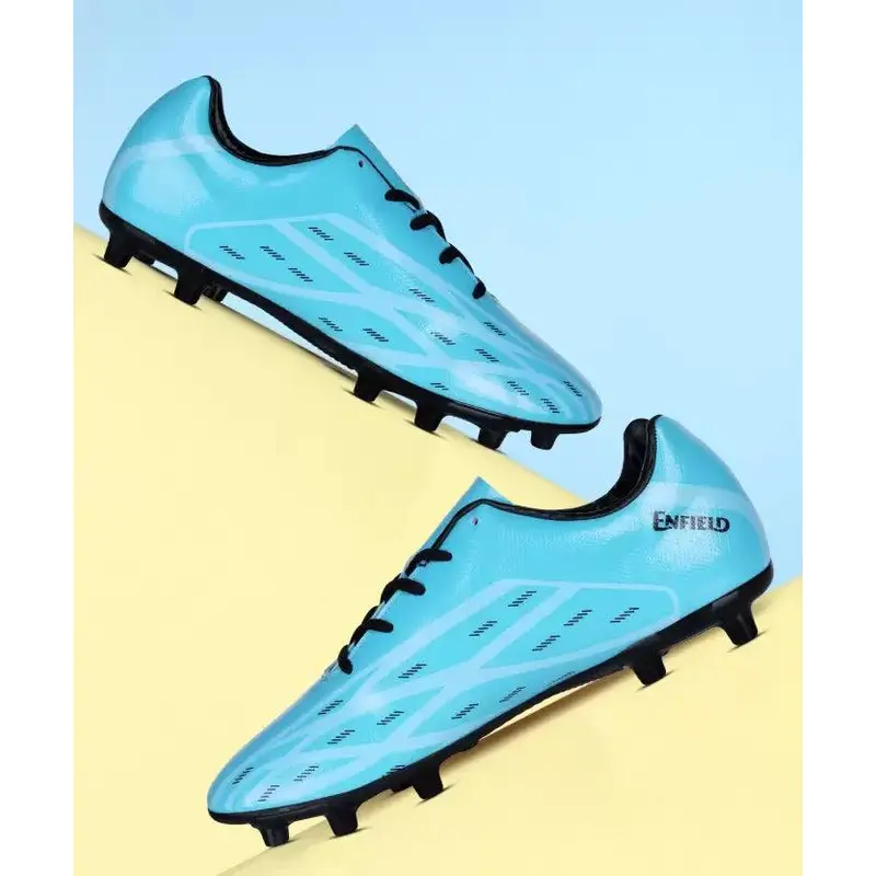 ENFIELD Football Shoes For Men NIVIA (Blue, Yellow) | KIBI SPORTS