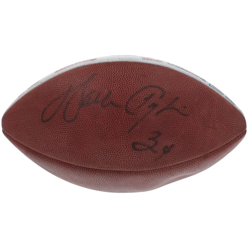 Walter Payton Signed Wilson Super Bowl XX Commemorative Football JSA COA