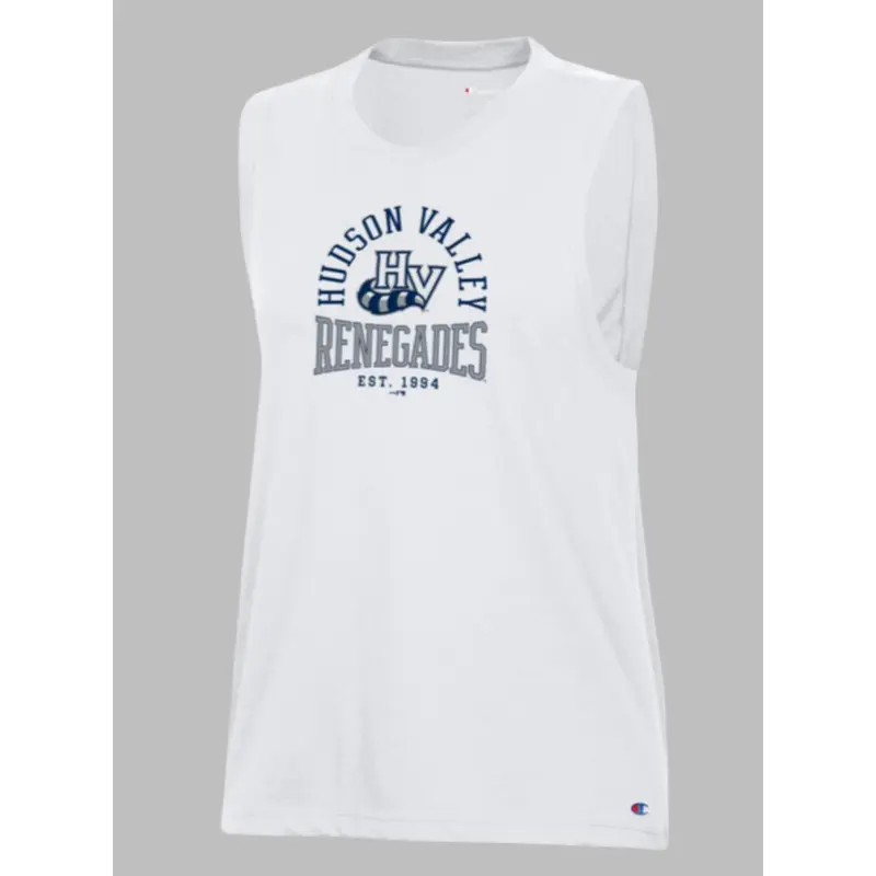 HVR W Champion Core Muscle Tank-White