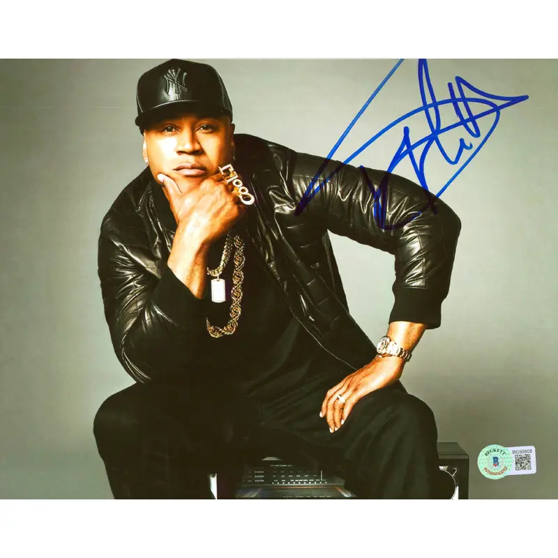 L.L. Cool J Rapper Authentic Signed 8x10 Photo Autographed BAS #BG90808