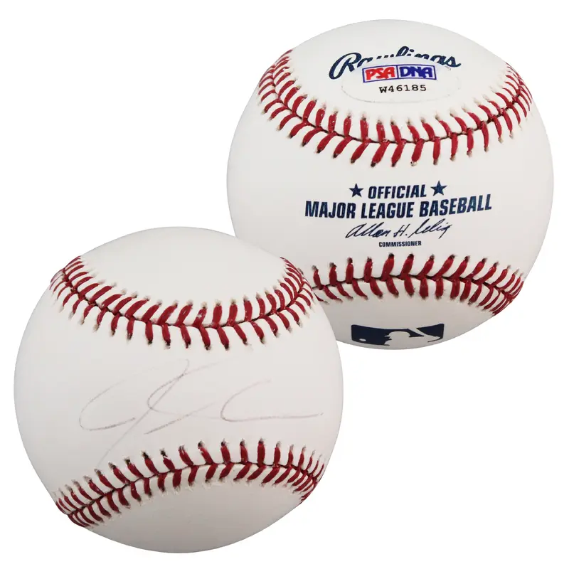 Rangers Josh Hamilton Authentic Signed Oml Baseball Autographed PSA/DNA #W46185