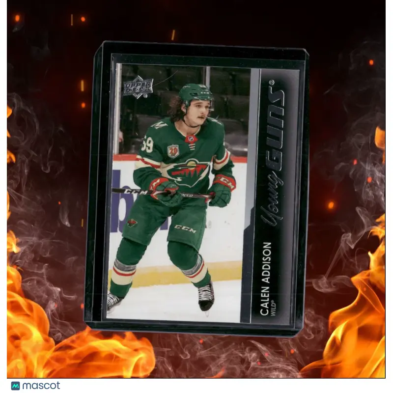 2021-22 Upper Deck Calen Addison Young Guns (T) Rookie #227