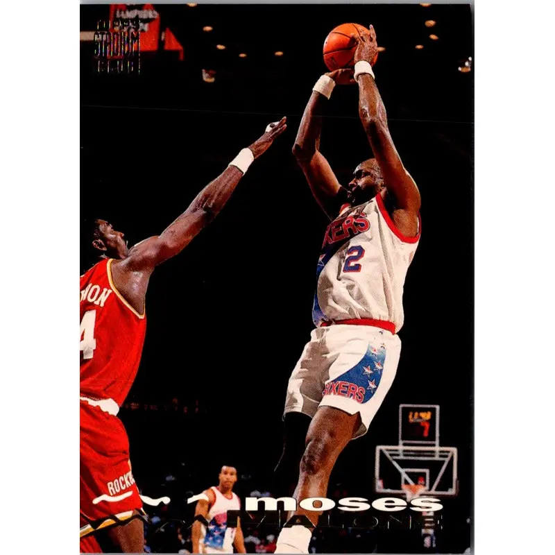 1993 Stadium Club Moses Malone #211