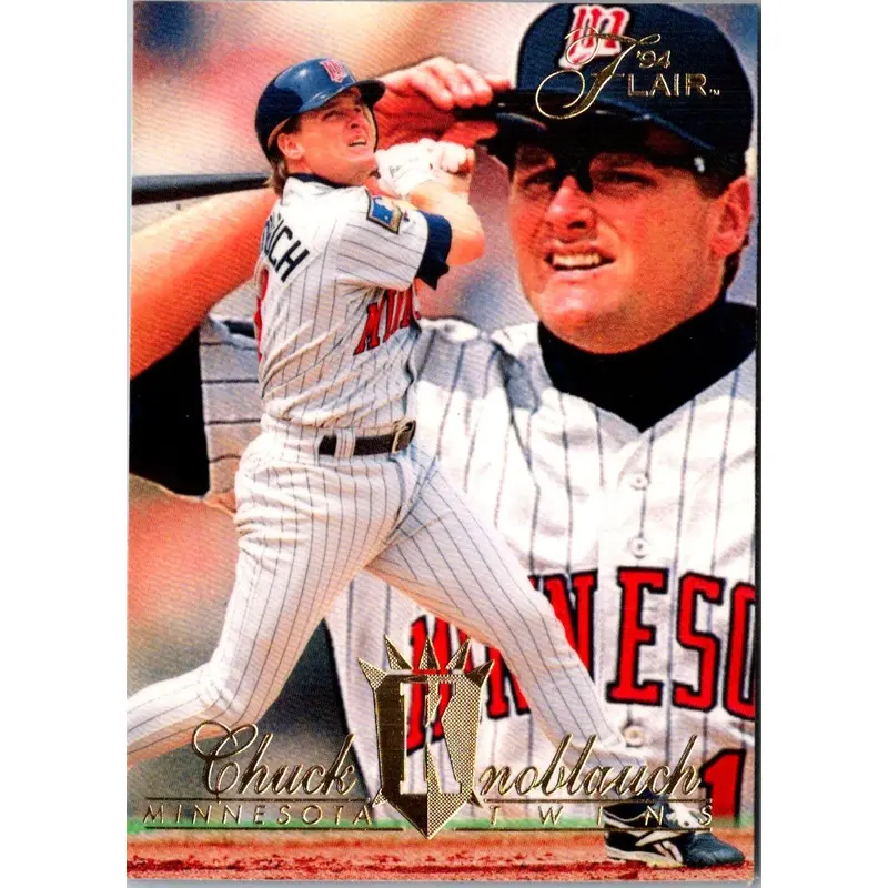 1994 Flair Chuck Knoblauch #314