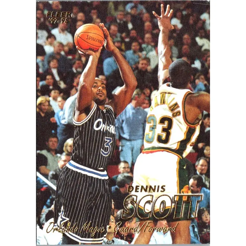 1997 Fleer Dennis Scott #193