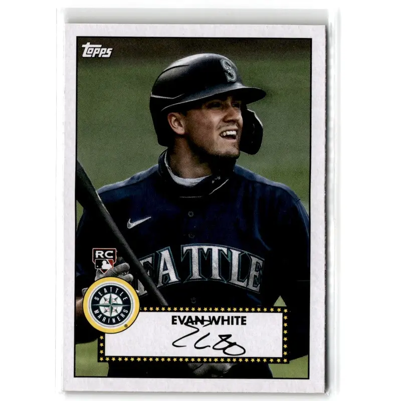 2021 Topps 1952 Redux Evan White #T52-17