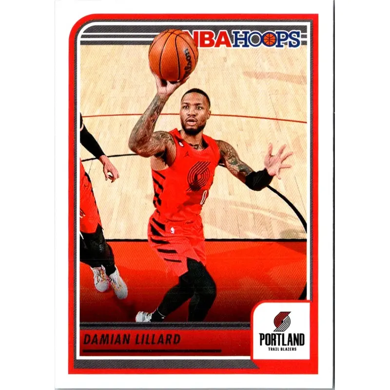 2023 Hoops Red Backs Damian Lillard #21