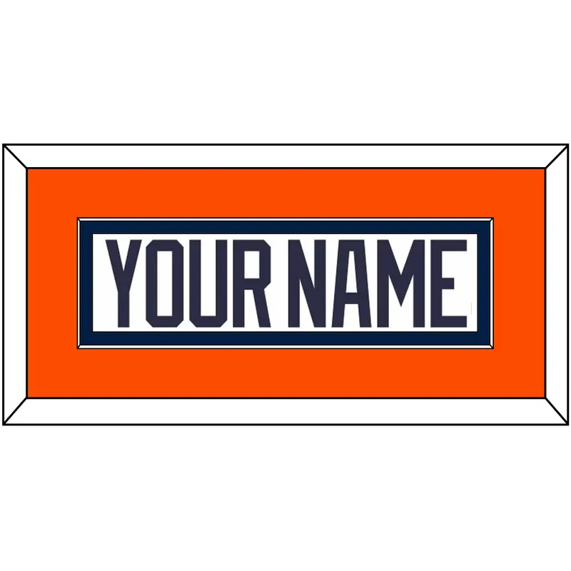 New York Nameplate - Home White Jersey (1998-2007) - Single Mat 3