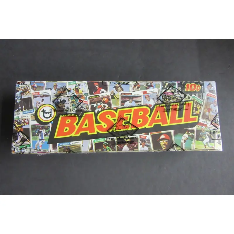 1974 Topps Baseball Unopened 15 Cent Wax Box (24/12) (BBCE)