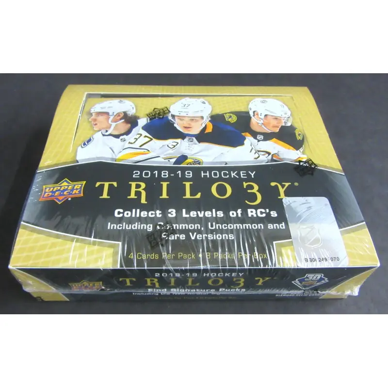 2018/19 Upper Deck Trilogy Hockey Box (Hobby)