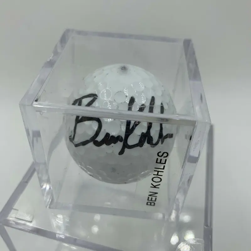Ben Kohles Signed Autographed Golf Ball PGA With JSA COA
