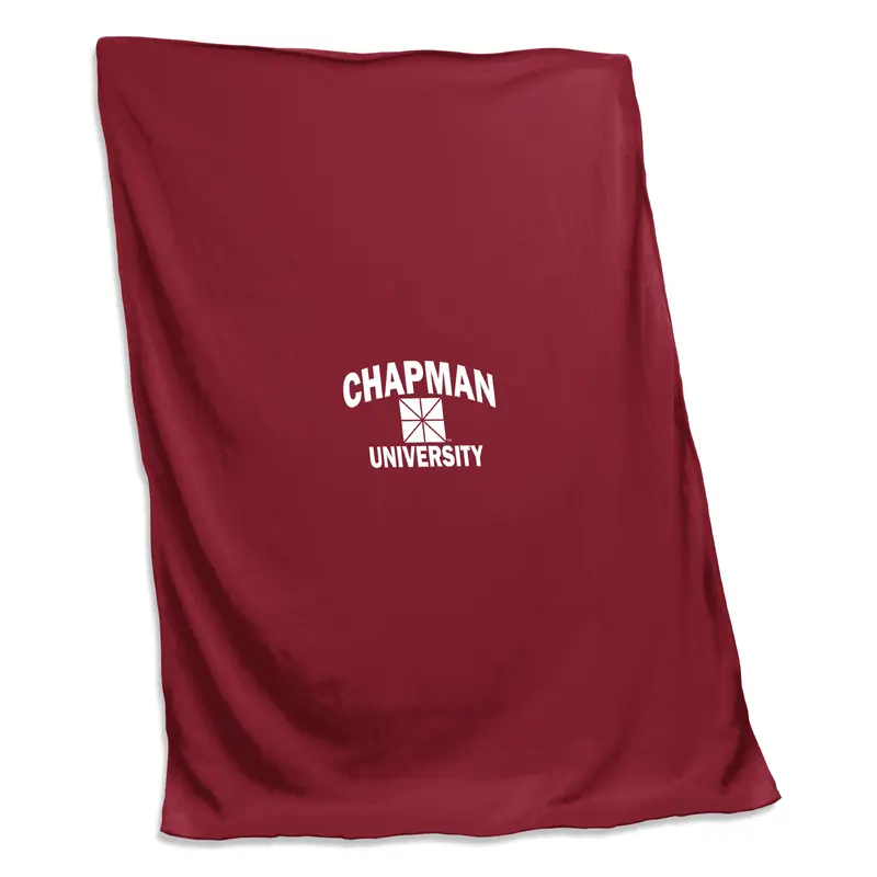 Chapman University Screened Sweatshirt Blanket