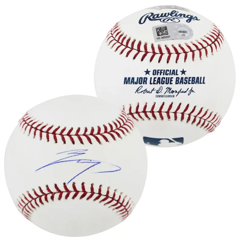 Dodgers Shohei Ohtani Authentic Signed Oml Baseball Fanatics #B211947