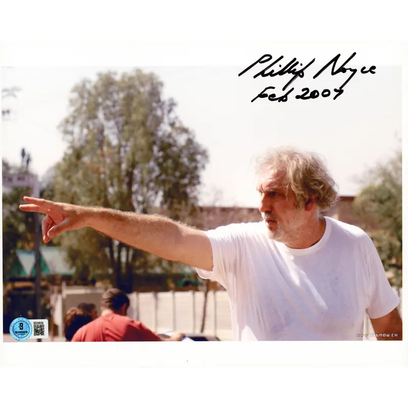 Phillip Noyce Catch A Fire Authentic Signed 8.5x11 Horizontal Photo BAS #BS20639