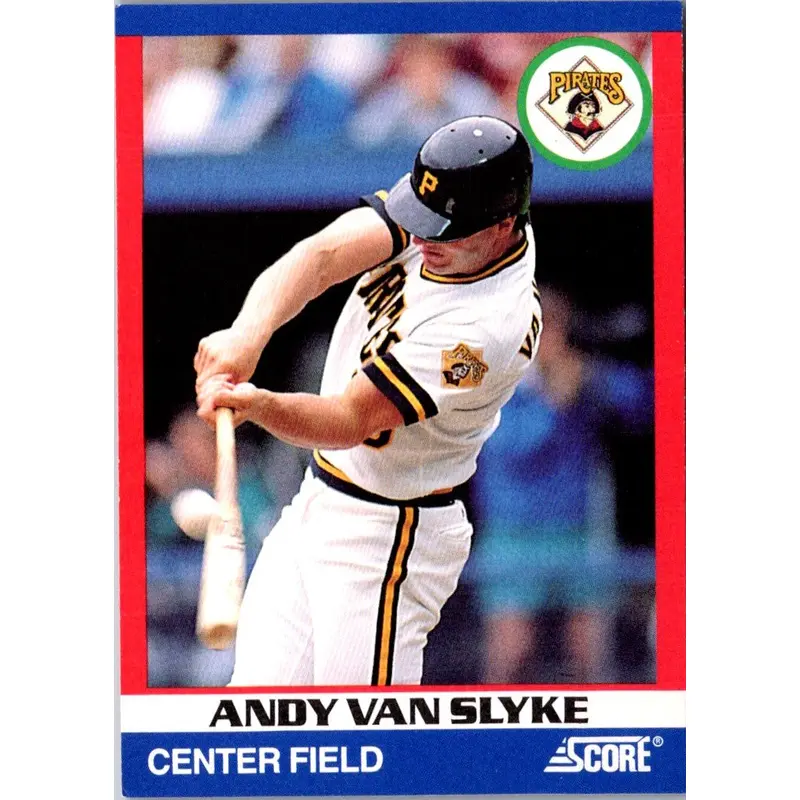 1991 Score 100 Superstars Andy Van Slyke #22