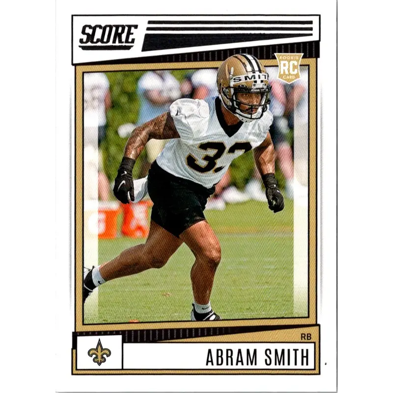 2022 Score Gold Abram Smith #311