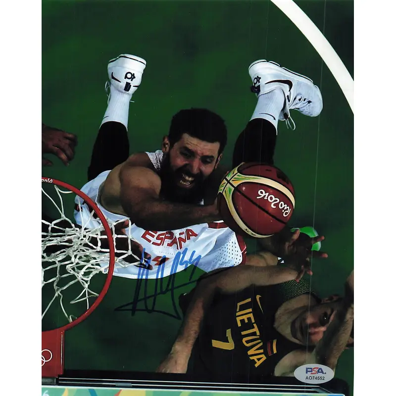 Nikola Mirotic Signed 8x10 photo PSA/DNA Autographed