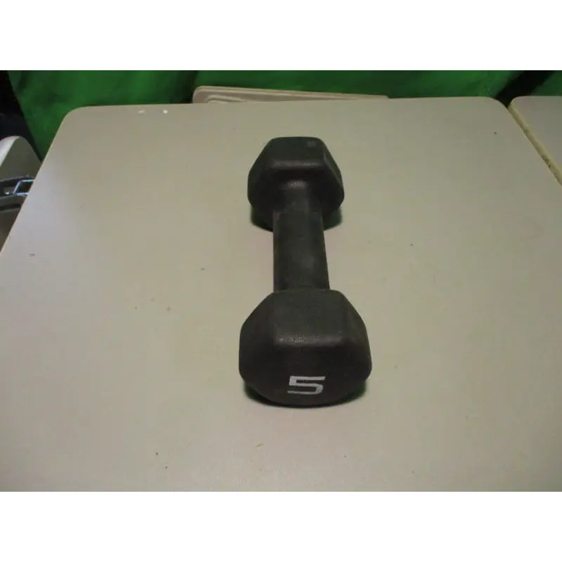 Used 5LB Black Neoprene Dumbbell