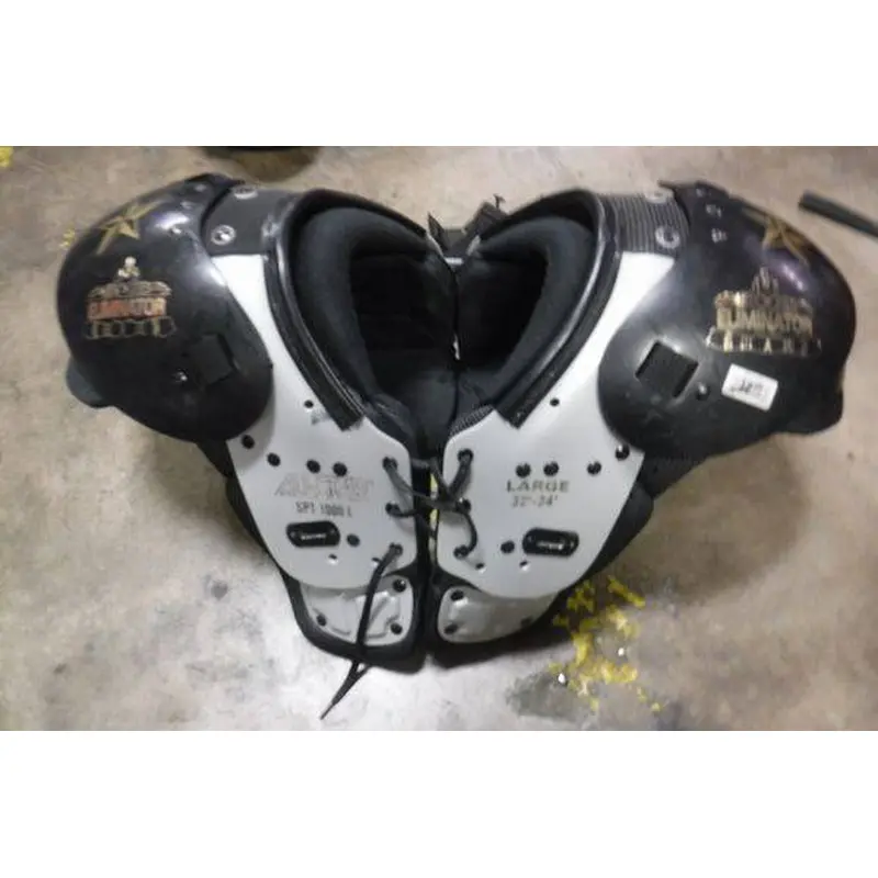 Used All-Star Eliminator Football Shoulder Pads Yth L