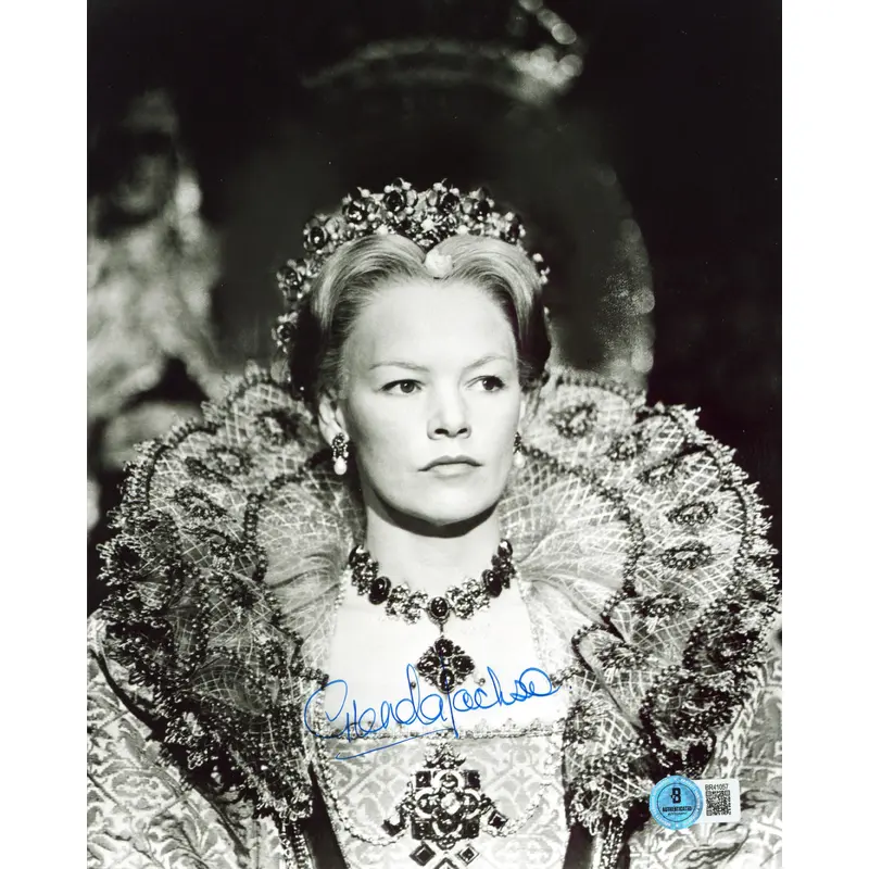 Glenda Jackson Mary, Queen of Scots Authentic Signed 8x10 Photo BAS #BR41057