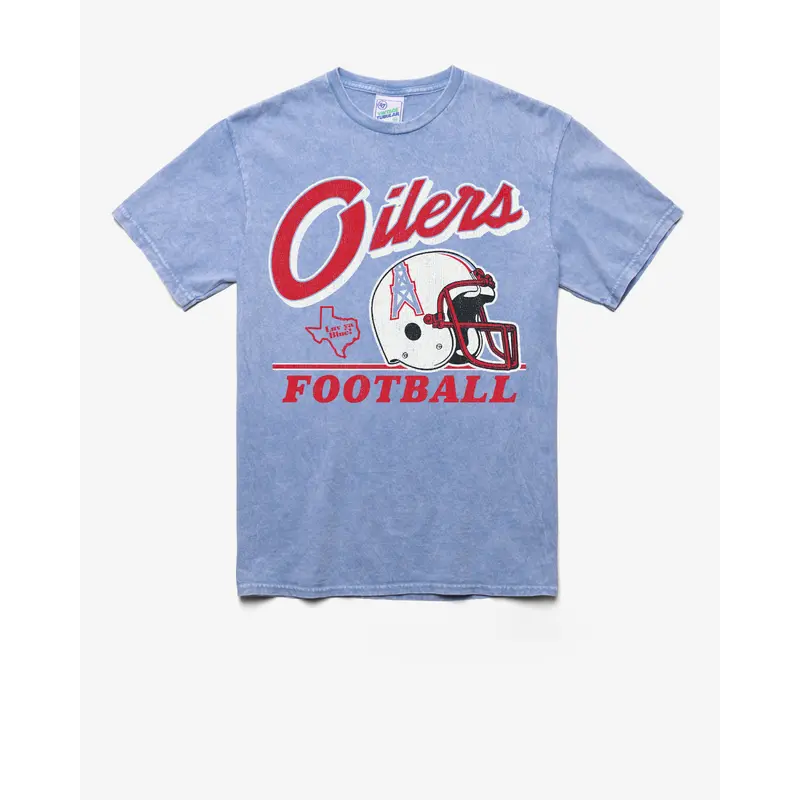 OILERS NFL HISTORIC FLY BY VINTAGE '47 TUBULAR TEE