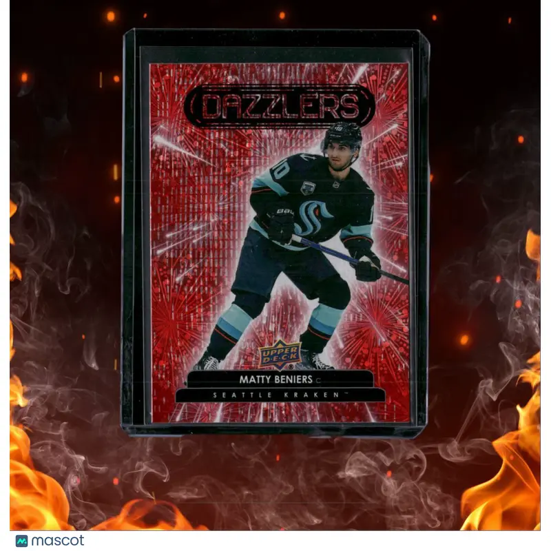 2022-23 Upper Deck Matty Beniers Dazzlers Red Rookie #DZ-18