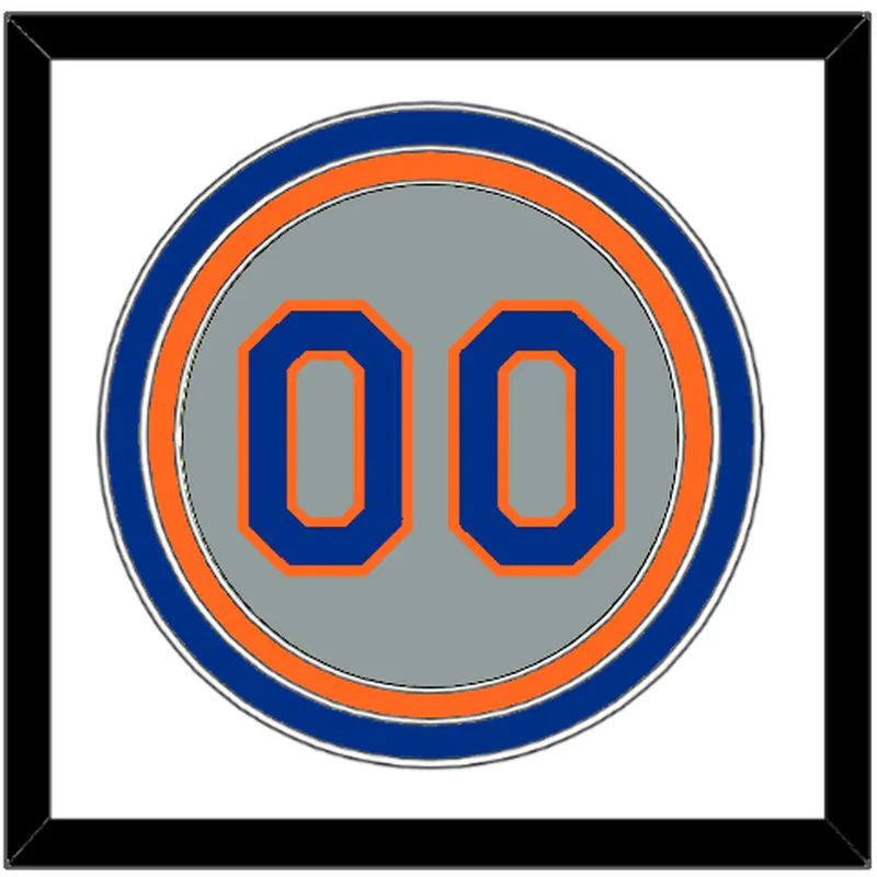 New York Number - Road Gray (1982-1986) - Triple Mat 1