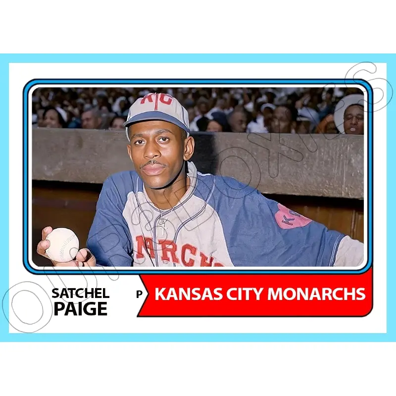 Satchel Paige 1974 Topps Custom Card - 4820