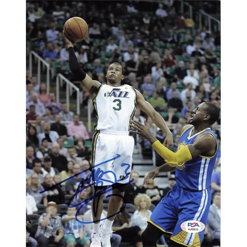 Trey Burke signed 8x10 photo PSA/DNA Michigan Jazz 76ers Autographed