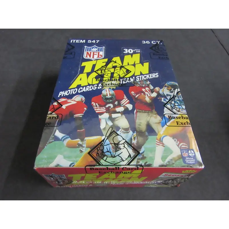 1983 Fleer Football Unopened Wax Box (FASC)