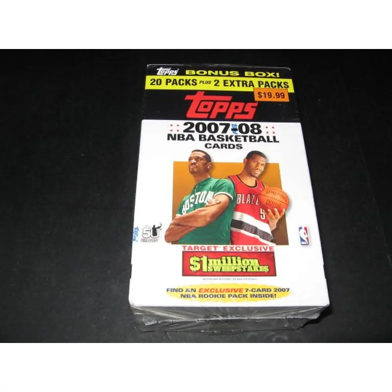 2007/08 Topps Basketball Blaster Box (22/6)