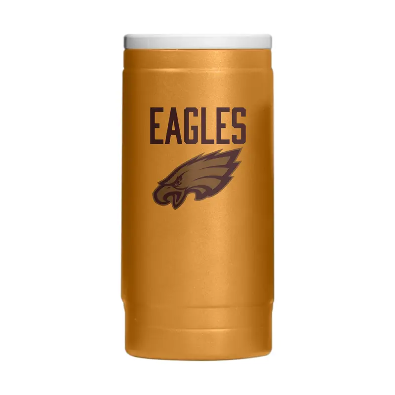 Philadelphia Eagles  Huddle Powder Coat Slim Can Coolie