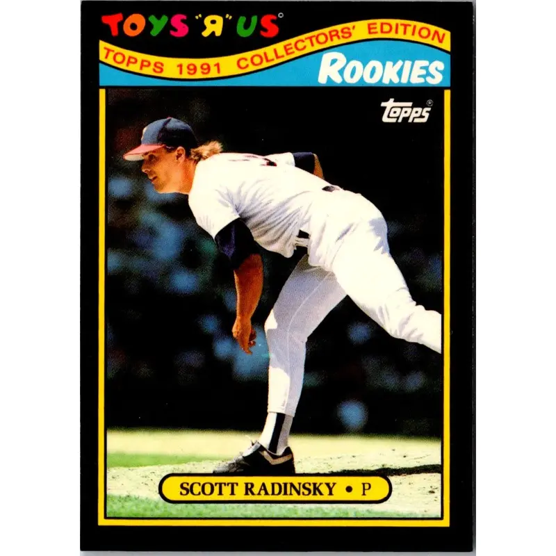 1991 Topps Toys'R'Us Rookies Scott Radinsky #25