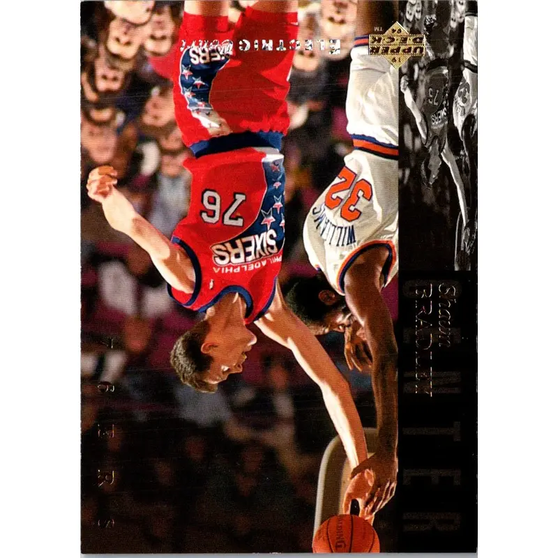 1993 Upper Deck Special Edition Shawn Bradley #76 Rookie