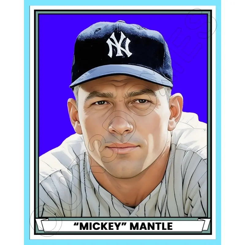 Mickey Mantle 1941 Play Ball Custom Card - 3792