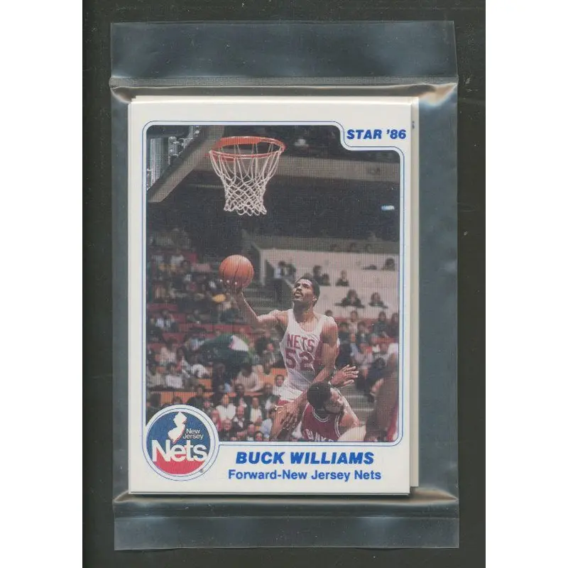 1985/86 Star Basketball Nets Complete Bagged Set