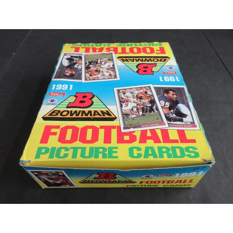 1991 Bowman Football Rack Box