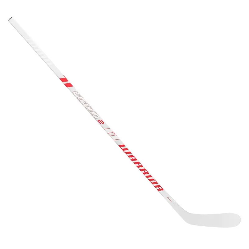 2025 Warrior Novium2 White Hockey Stick - Intermediate