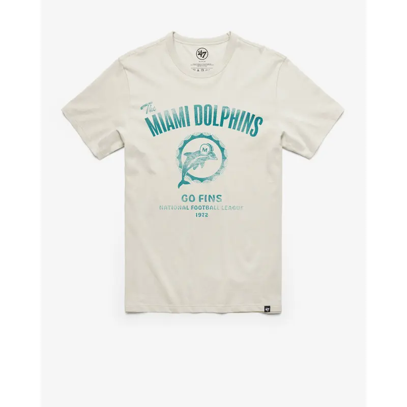 MIAMI DOLPHINS HISTORIC WIDE OPEN '47 FRANKLIN TEE