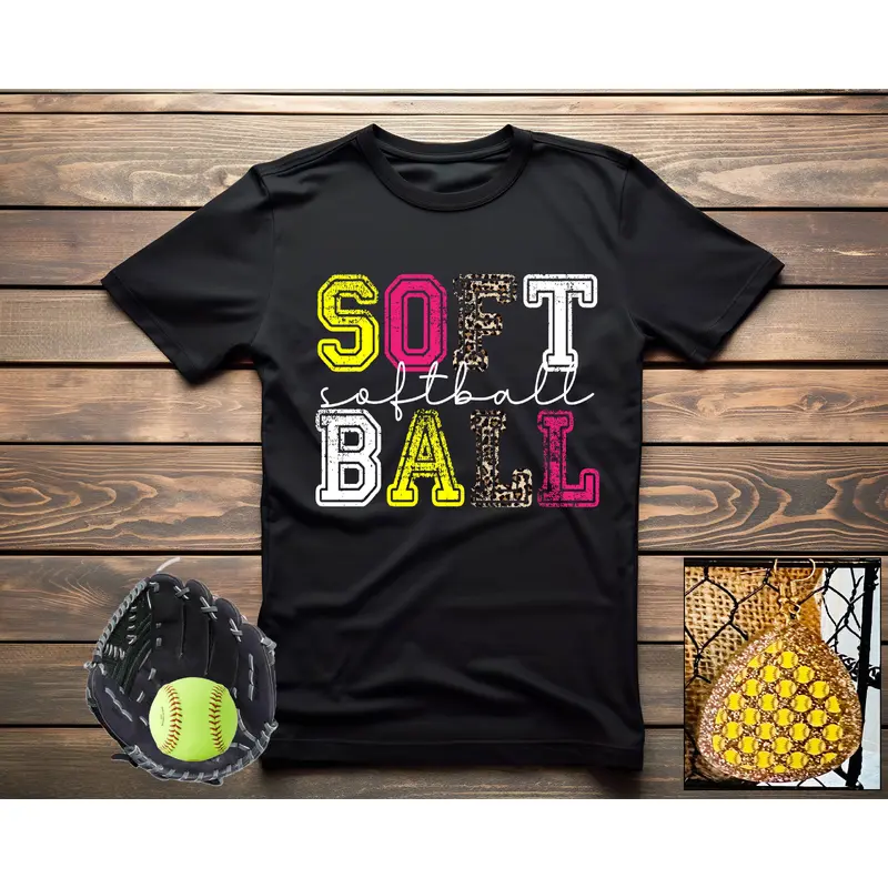 Softball- Distressed